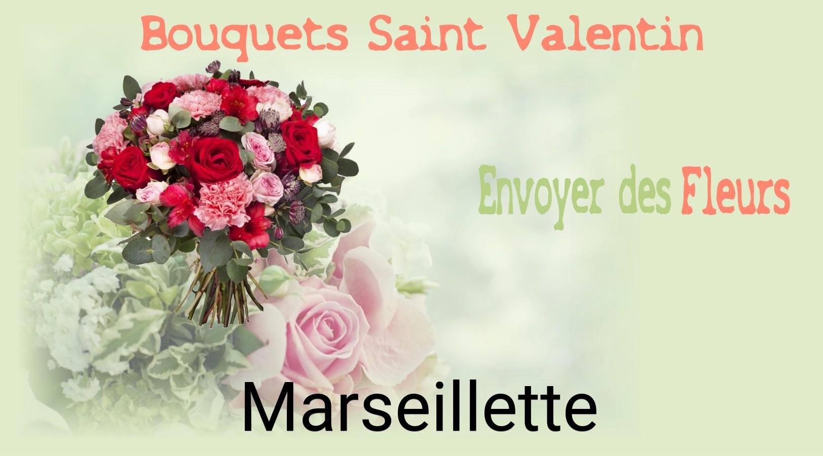 Roses de Saint-Valentin livrées à Marseillette